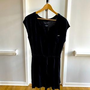Nicole Miller casual black mini dress